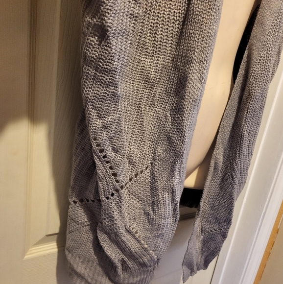 Moral Fiber 3x Grey Cardigan - Picture 2 of 4